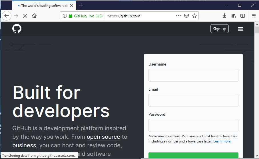 join github